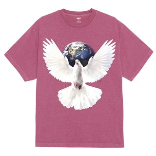 OBEY Worldwide Peace - Cassis T恤