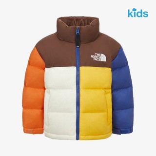 ☆Baro☆韓版 The North Face 25FW K'S BLOCK NUPTSE JACKET (RDS)