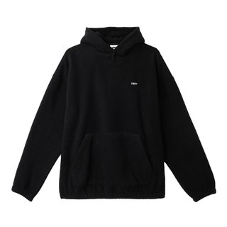 Obey Bold Polar Fleece Hood - Black 連帽上衣