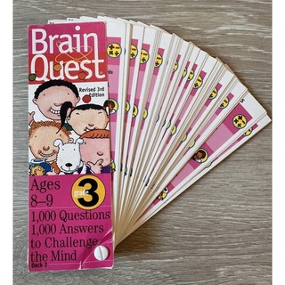 Brain Quest Grade 3, Age 8-9 英文問答卡1000題