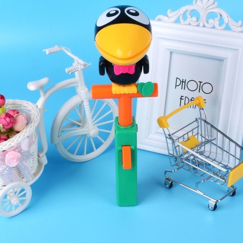 【桃園出貨 免運】小紅書同款🔥紐奇會說話大嘴烏鴨 電動錄音玩具模仿卡通聲音 烏鴉變聲玩具 送兒童禮物優選