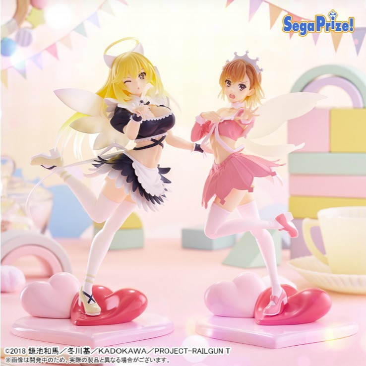 FGS> 正版 日版 SEGA Luminasta 科學超電磁砲T 御坂美琴 大精靈女僕 食蜂操祈 堕天使女僕 公仔