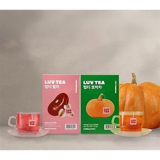 【1st Life】🇰🇷韓國飲品 現貨 Nothing Better LUV TEA 南瓜茶／紅豆茶 現貨快速出貨