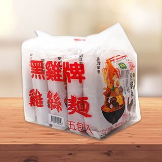 黑雞牌 雞絲麵(5入)【小三美日】D500012