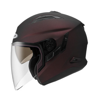 免運 瑞獅 ZEUS ZS 613B 素色 內藏墨鏡 插扣 眼鏡溝 半罩 3/4罩 安全帽