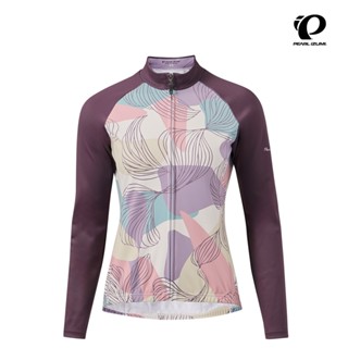【Pearl izumi】W3455-BL-5 15度C 女款長袖保暖車衣 落葉紛飛