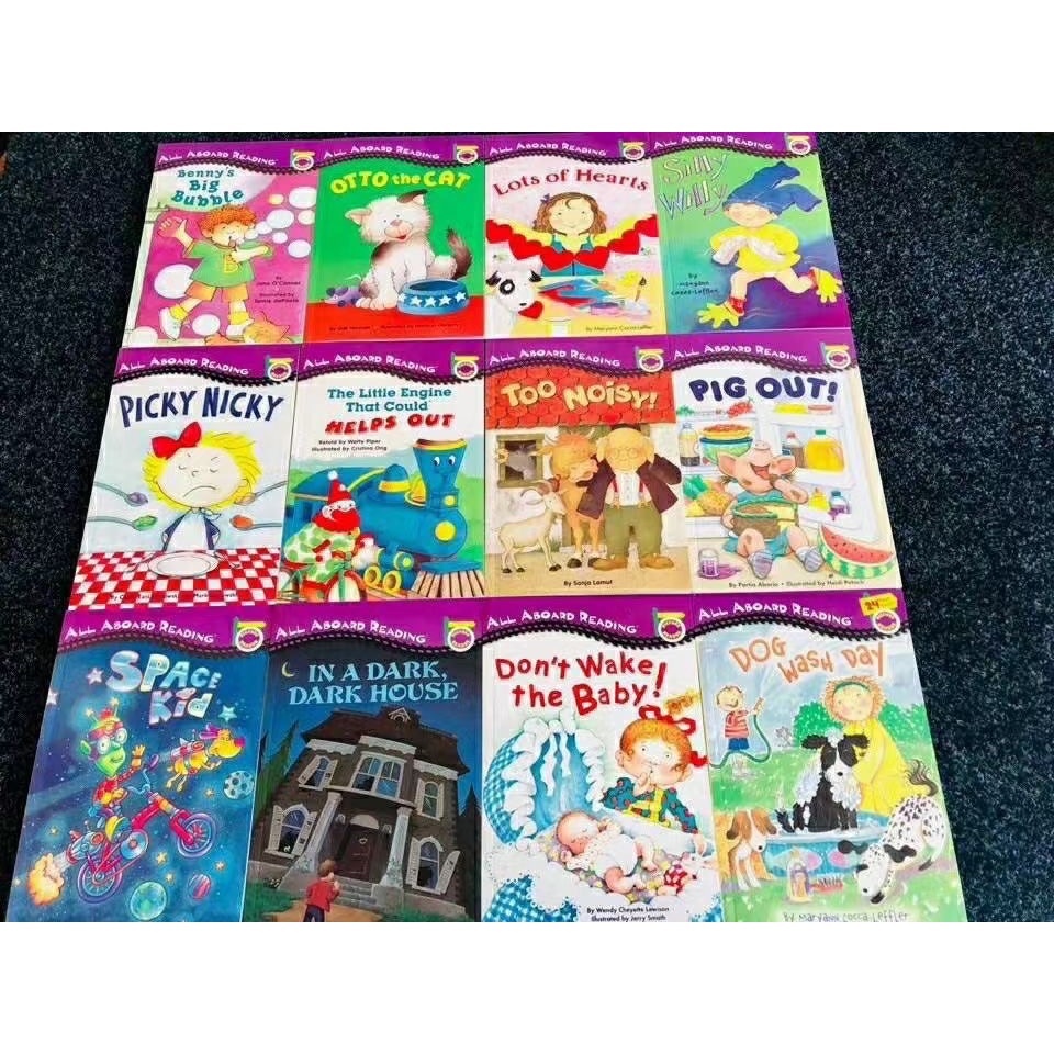 📒商品在台灣📒有MP3支援點讀 I Can Read 汪培珽 All Aboard 企鵝 12冊 經典英文故事 分級讀物