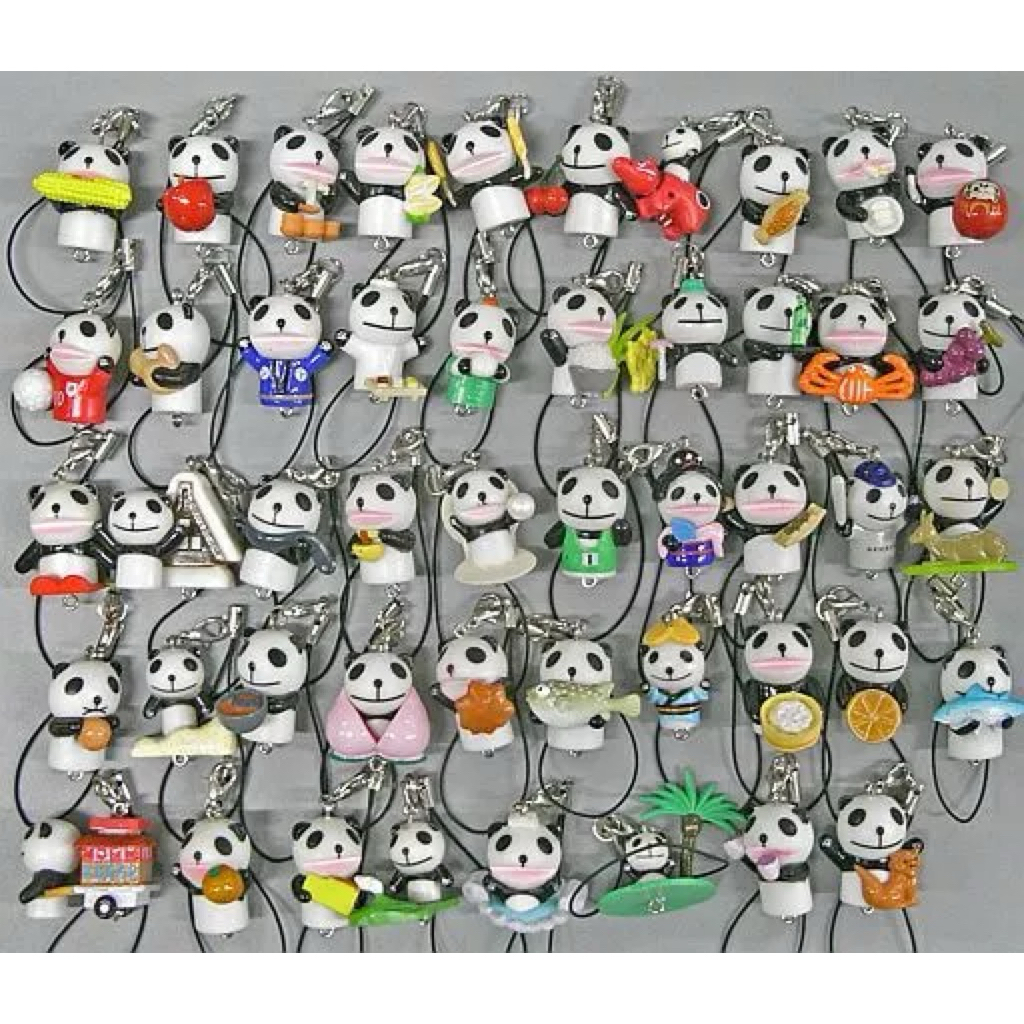 💎TIDE OF T🍀日本絕版 吊飾 公仔 都道府縣熊貓吉祥物 全48種