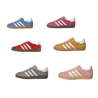 Adidas Originals Gazelle Indoor 男鞋 女鞋 灰色 中性 麂皮 復古 休閒鞋 IF1807