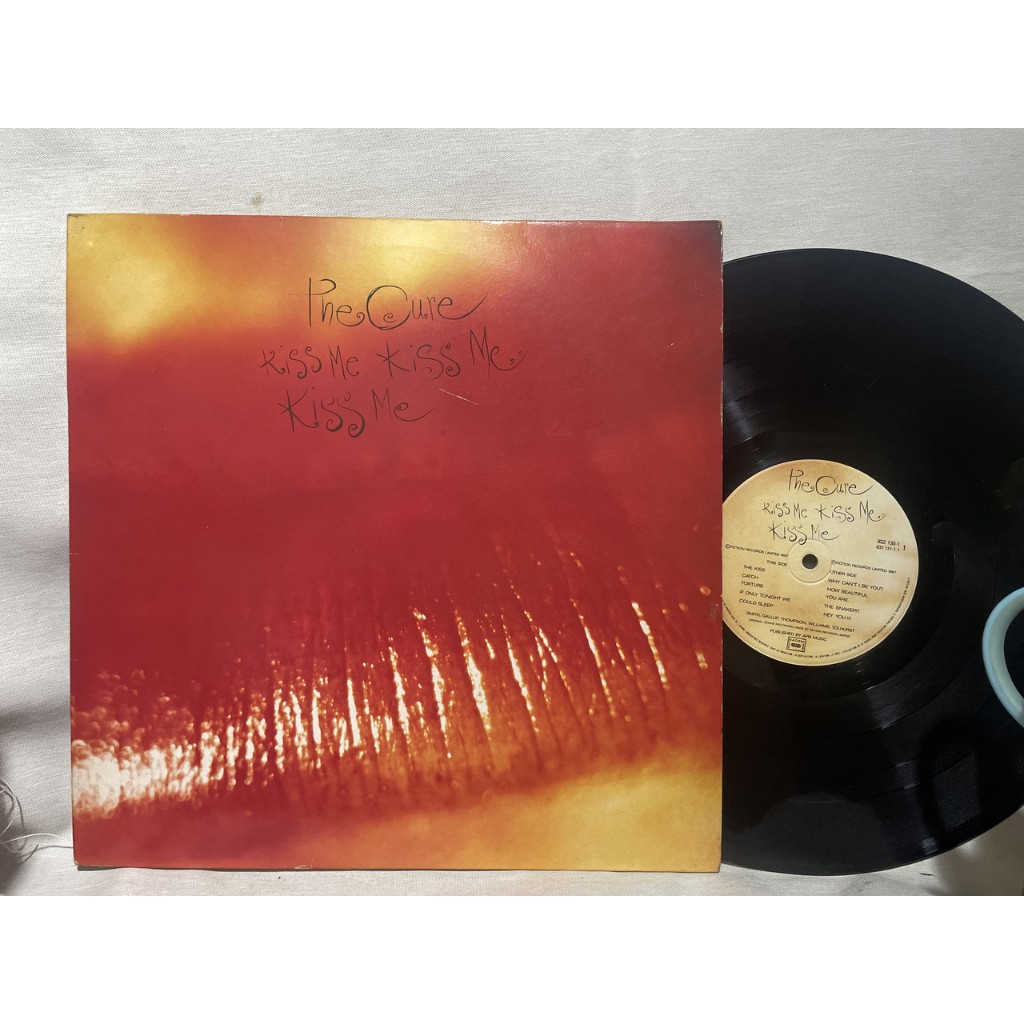 先行一車/西洋LP/ The Cure - Kiss Me Kiss Me Kiss Me