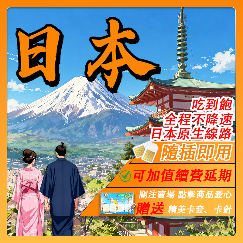 【寰宇通訊】日本網卡 | 原生卡 docomo 高速 吃到飽 5G/4G 不降速 沖繩 北海道 日本 sim卡 上網卡
