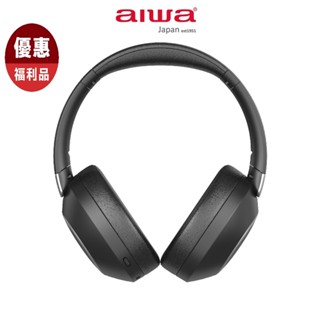 『福利品』AIWA 愛華 頭戴式藍牙耳機 ANC-A16 (黑/白)