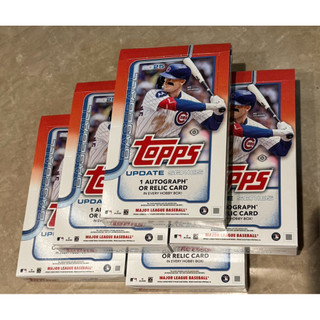 白條普卡包含20張2025 Topps Baseball Update Series Hobby Box