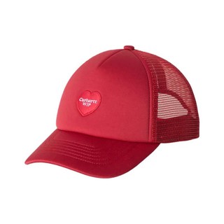 Carhartt WIP Heart Patch Trucker Cap 卡車帽 紅色 CAHRT-11 [台灣現貨]