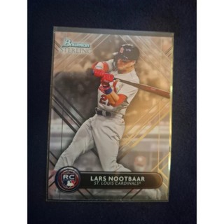 MLB 2021 Bowman Sterling [Lars Nootbaar ] RC 金屬卡