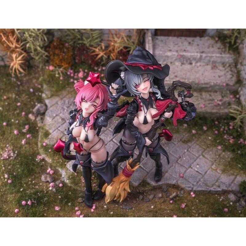 "全新現貨" 次元具象 1/12 見習魔女 星川貓貓 粉 黑 魔女 素體 可動 完成品