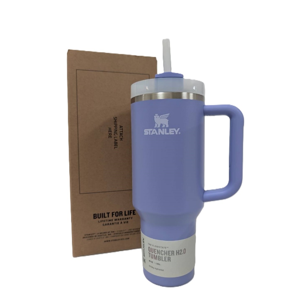 Stanley Quencher H2.0 FlowState 冒險系列吸管隨手杯 40oz 盒裝 (1.18L) 現貨