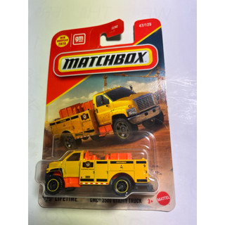 火柴盒 MATCHBOX GMC 3500 UTILITY TRUCK