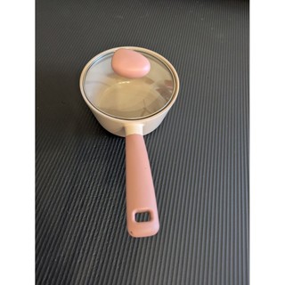 二手Sherbet蜜桃雪酪系列 18cm單柄湯鍋
