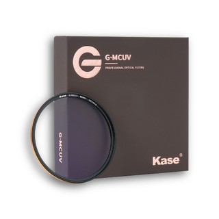 鋇鋇攝影 Kase 鑲金環 G-MCUV 抗摔抗 UV 高級濾鏡 多層鍍膜/24+24 雙面多層鍍膜 40.5-95mm