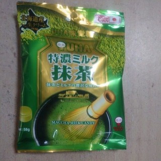 味覺糖 UHA 特濃牛奶糖 抹茶味 現貨 拜拜 生日