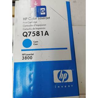 HP Q7581A 原廠藍色碳粉匣/CLJ3800/CP3505適用