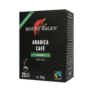 聊聊詢問優惠 Mount Hagen 德國進口 公平貿易即溶咖啡粉(2g x 25)