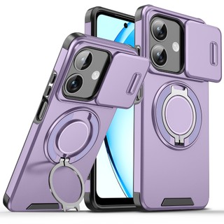 🍑360°指環支架車載磁吸 手機殼 OPPO RENO 13 A5 A6 A3X A5 PRO 14F全包保護殼 防摔殼