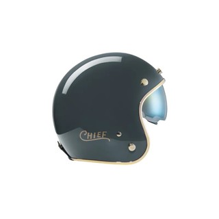 任我行騎士部品 Chief Helmet DEMETER 水泥灰 3/4 半罩 復古帽