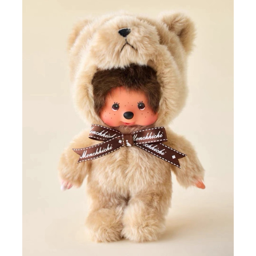 Lisa新寵 Monchhichi 蒙奇奇 熊熊蒙奇奇🐻美國版🇺🇸絨毛娃娃