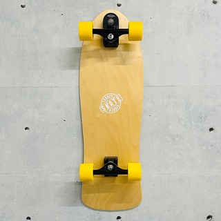 TARGET SKATE SURF SKATEBOARD沖浪滑板/ lSKATE圓形滑板印花 /32吋（原木）