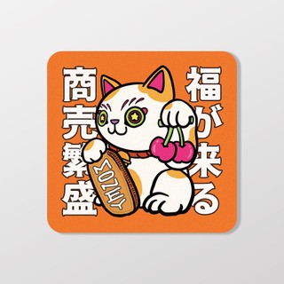 商賣繁盛・招財貓/Super/車貼、軟磁 SunBrother孫氏兄弟 3M 反光貼紙 防水貼紙 車貼貼紙 軟性磁貼