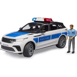 八田元氣小站:日版全新 Bruder 路虎 LANDROVER 警車（附人偶）BR02890