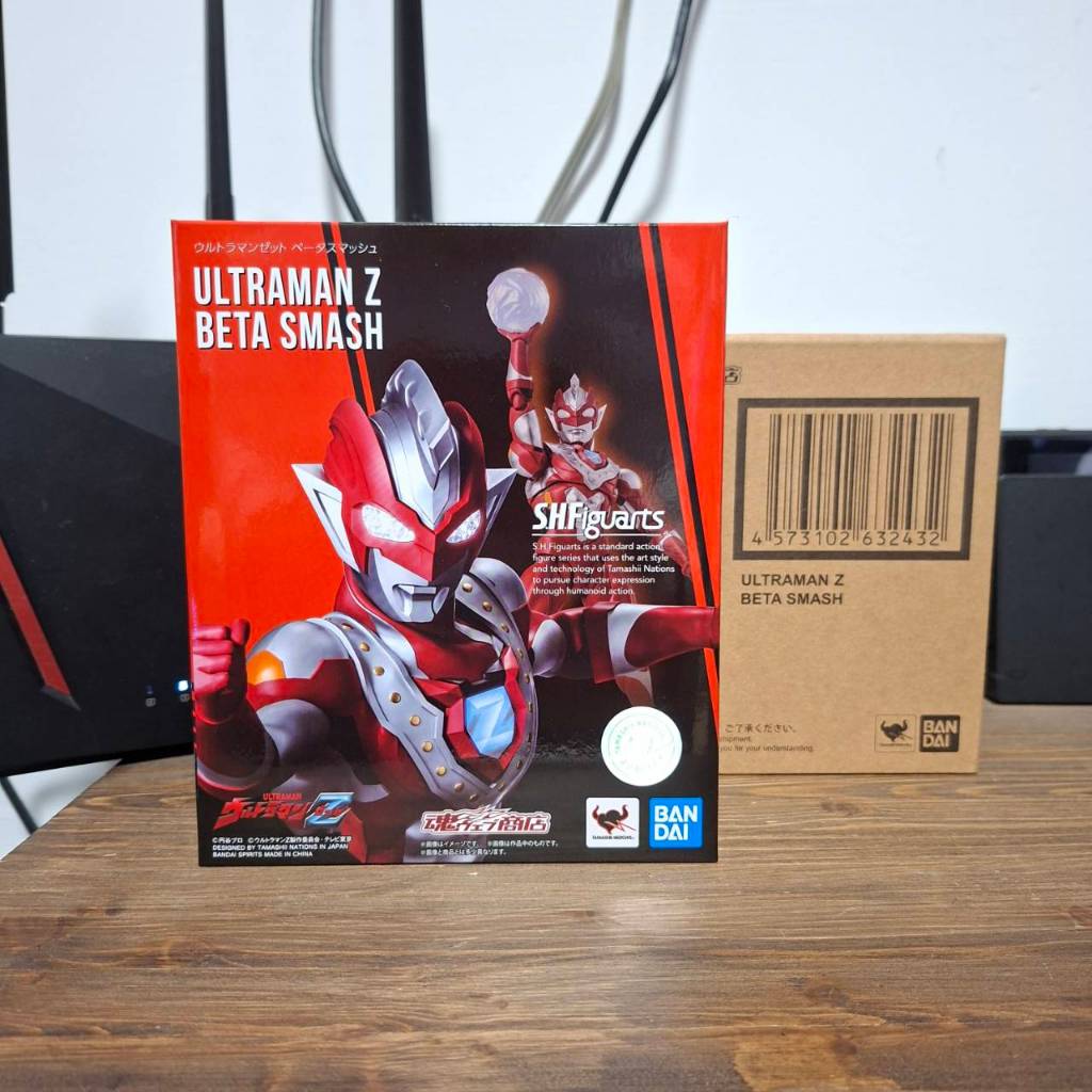 現貨 全新 S.H.Figuarts SHF 魂商店限定 超人力霸王 傑特 貝塔衝擊形態 超人力霸王Z