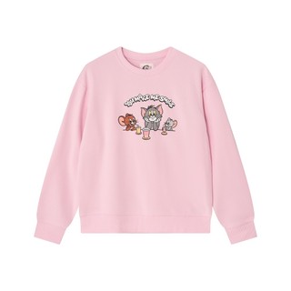 GIORDANO 女裝會心一笑印花大學TEE 湯姆貓與傑利鼠系列 05396613