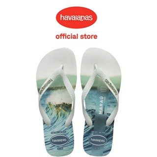 Havaianas 哈瓦仕 拖鞋 夾腳拖 衝浪 海浪 白 Top Surfer I 4149971-0198M