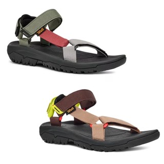TEVA・男鞋・M HURRICANE XLT2・男運動機能性涼鞋系列・黃綠/多彩磚紅・(型號：00EB0)・巴西集品