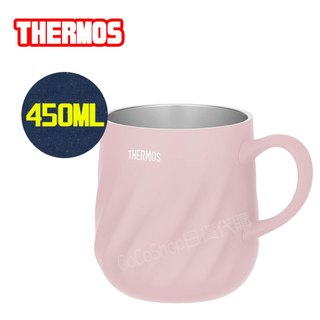 【CoCo日貨代購】❤️日本 THERMOS 膳魔師 不鏽鋼真空 保溫杯 (粉色) JTDｰ450 450ML 馬克杯