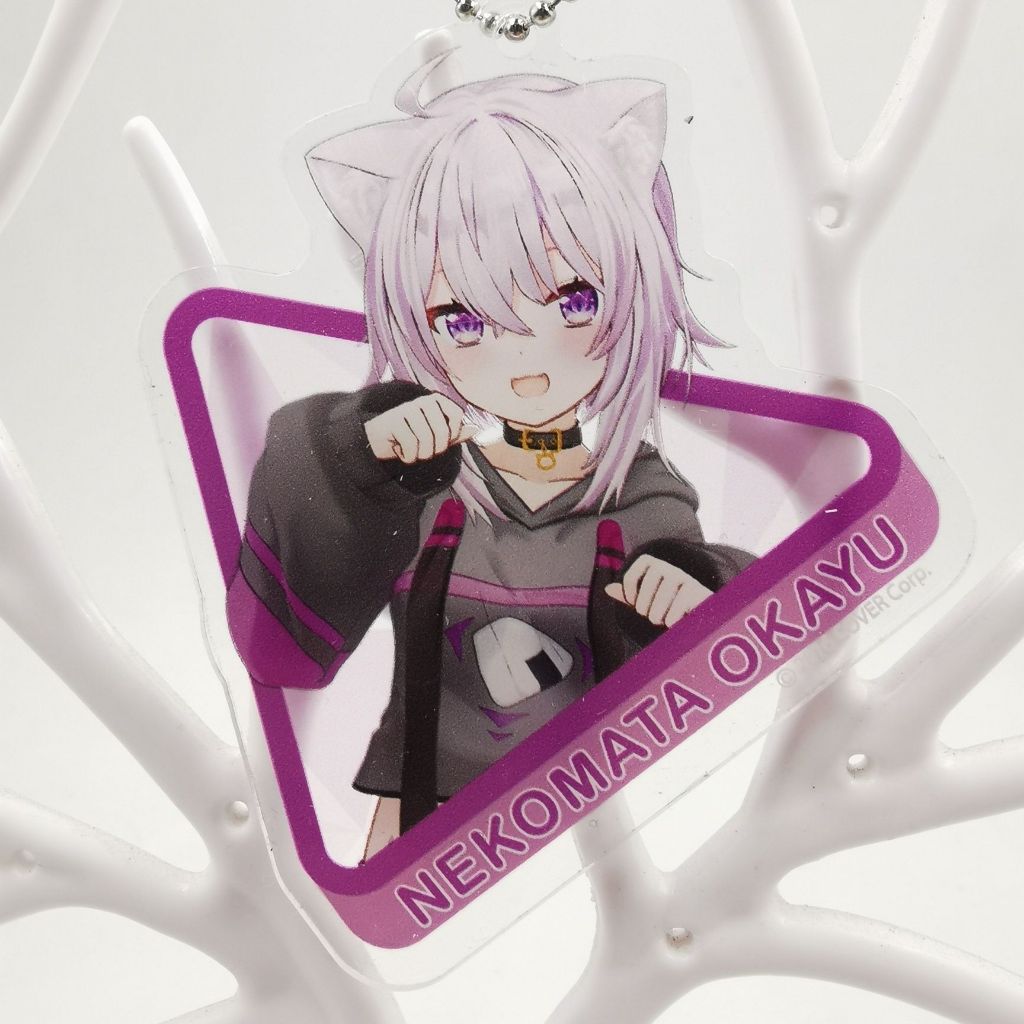 【全新商品】日單 日版 Hololive 猫又おかゆ 貓又小粥 壓克力吊飾 hololive production
