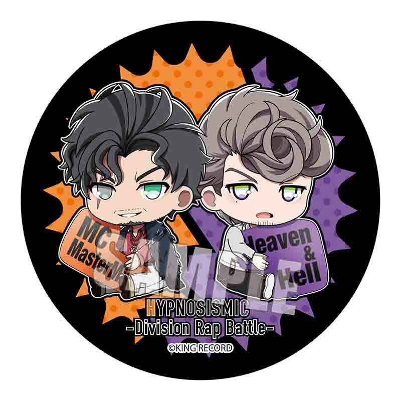 催眠麥克風 天谷奴零 天國獄 ぎゅぎゅっと缶バッジ ペア柄ver. 徽章 現貨【H26015677】