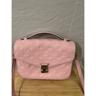 LV Pochette Metis 粉紅郵差包