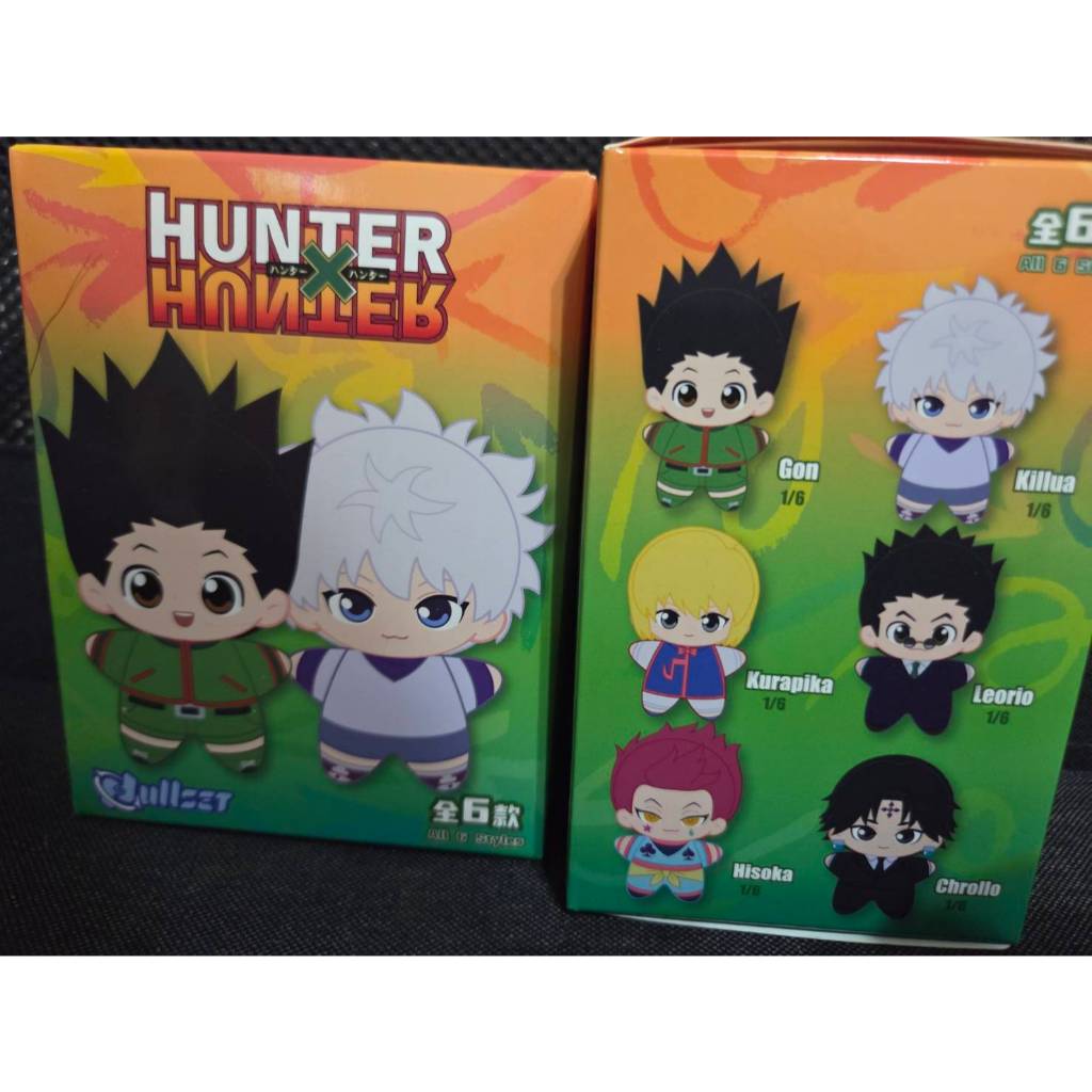 台灣現貨 確認款 全職獵人 NULLSET 正版 海星體 娃娃 盲盒 確認款 庫洛洛 西索 奇犽 酷拉皮卡