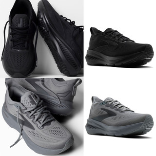 BROOKS GLYCERIN GTS 23 2E 4E 男款 寬楦 慢跑鞋 110503 2E0204E096 黑 灰
