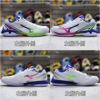 美津濃 Mizuno WAVE CLAW 4 男 羽球鞋｜高階比賽鞋｜左右腳異色｜XG止滑｜71GA264301