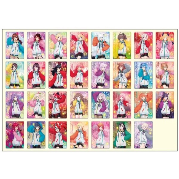 日版 Hololive Production威化餅卡片(22人可選) ★背面有給粉絲的留言