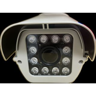 【監控DIY】台灣製造！監視器-200萬高畫質戶外型暖光日夜全綵12燈側掀攝影機，四合一技術，海康/大華/陞泰相容