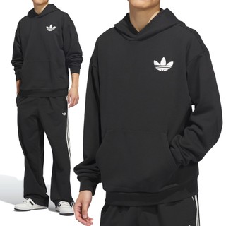 Adidas WWH Q1 HOODIE 男款 女款 黑色 連帽 帽T 運動 長袖 KA9358