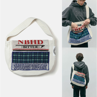 {M.Lu} Neighborhood Newspaper Messenger Bag 郵差包