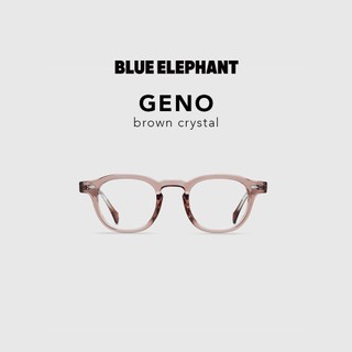 【BLUE ELEPHANT】GENO brown crystal MAIN一般款式 抗藍光眼鏡 鏡框 附盒 官方旗艦店