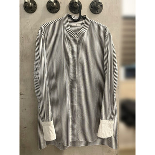 Uniqlo +j聯名條紋襯衫 - L -藍條紋